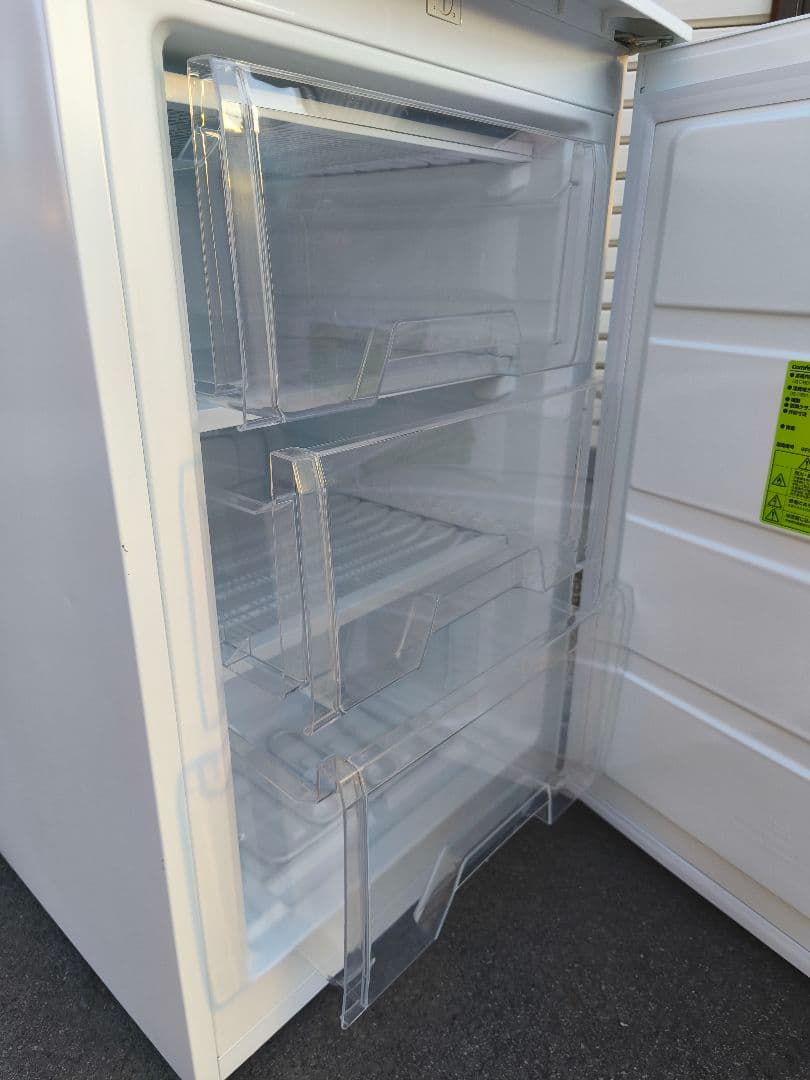 関東限 23年 清掃済 条件で無料配 冷凍庫 1ドア冷凍庫 前開き冷凍庫