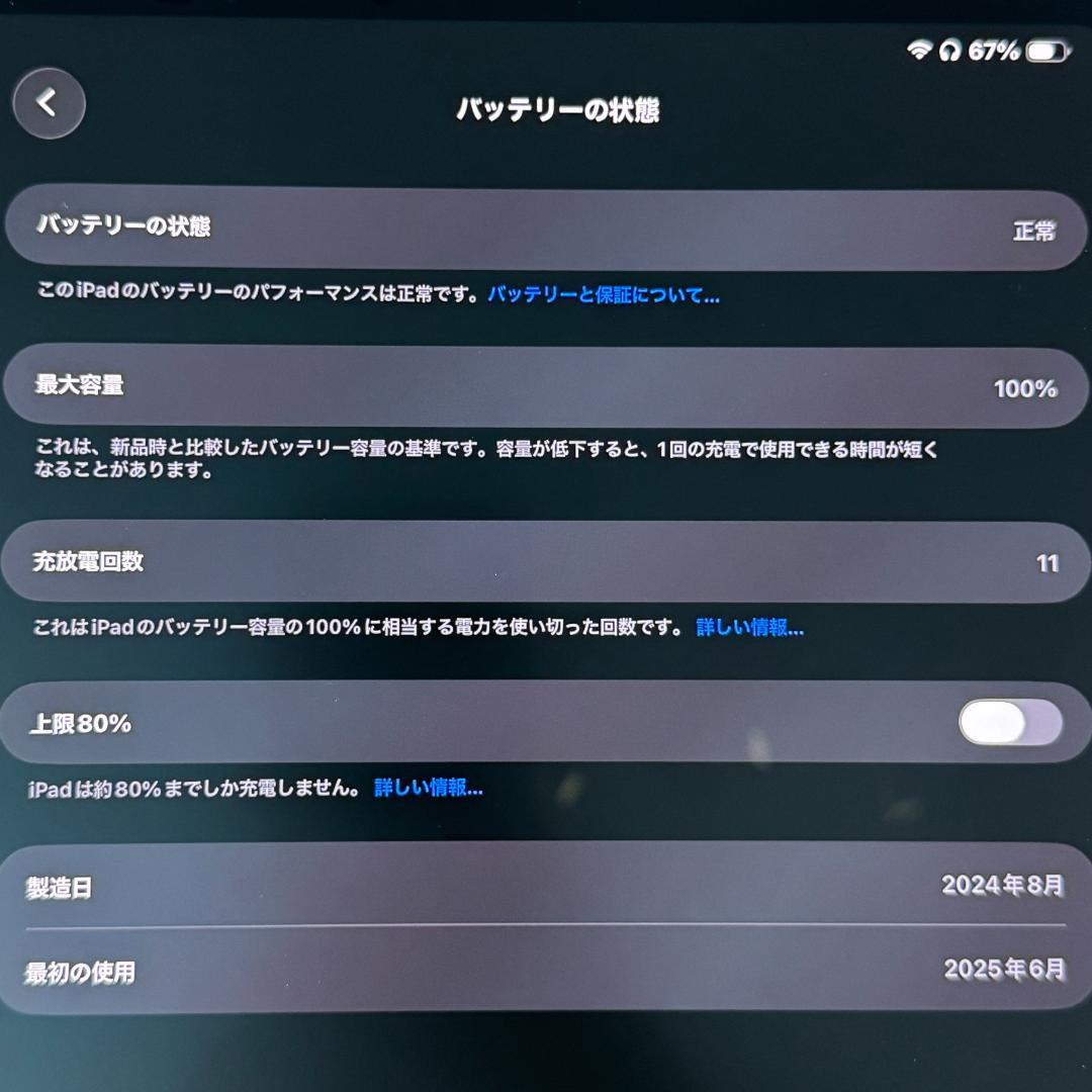 極美品 13インチiPad Pro M4 1TB Nano Texture