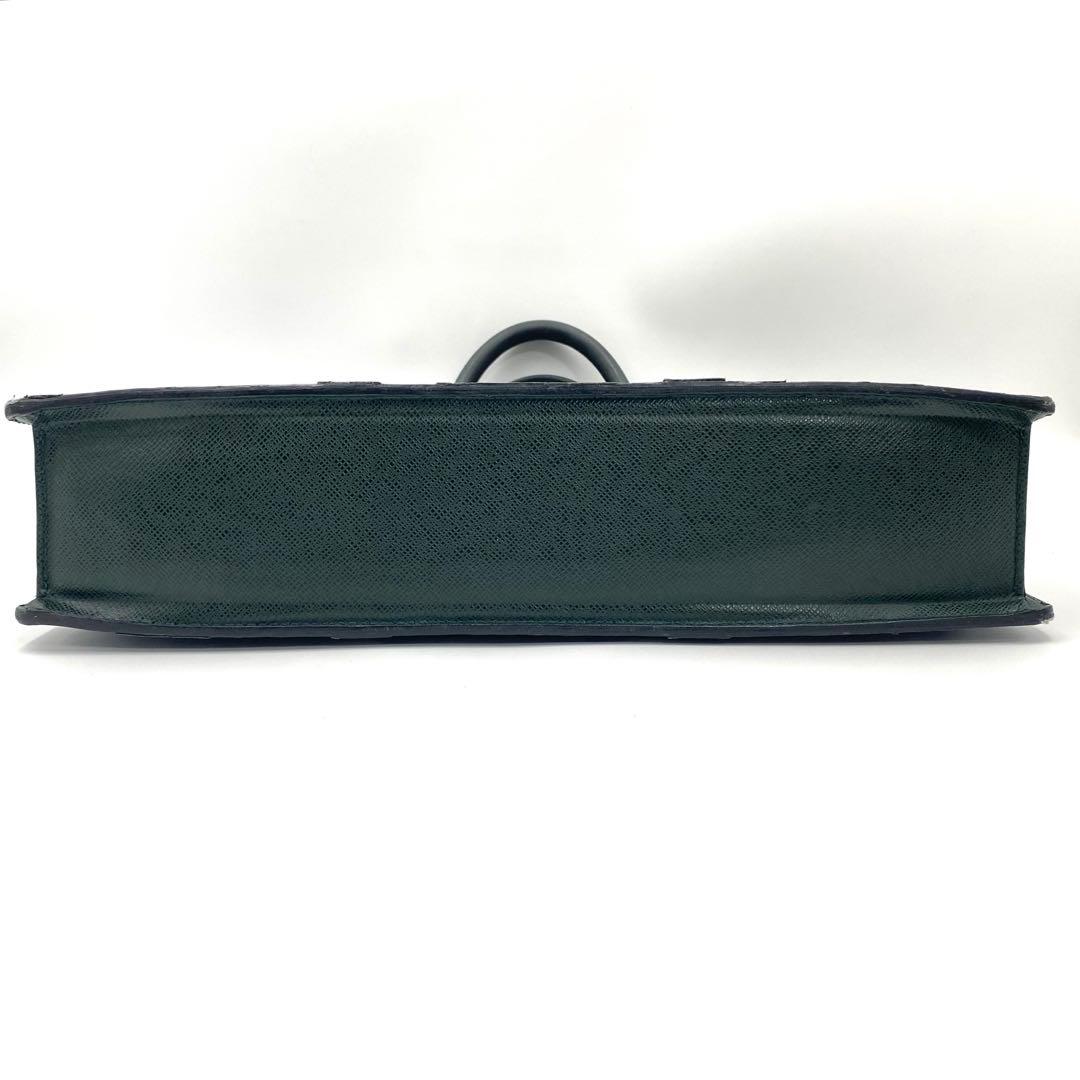 ルイヴィトン タイガ ポルトドキュマン ロザン メンズ ビジネスバッグ エピセア