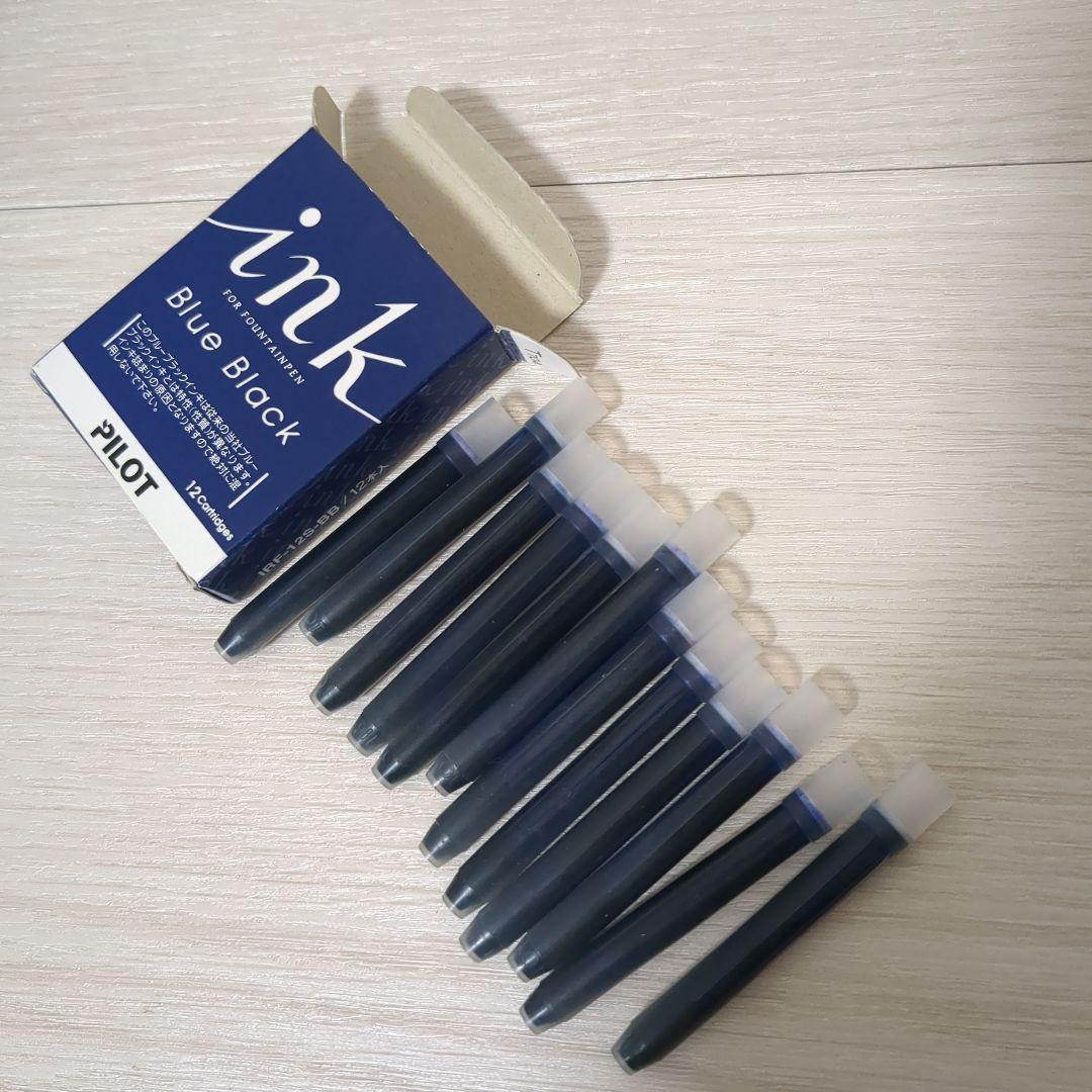 セーラー万年筆　ペン先18K　銘木シリーズ　鉄刀木　PILOTインクセット