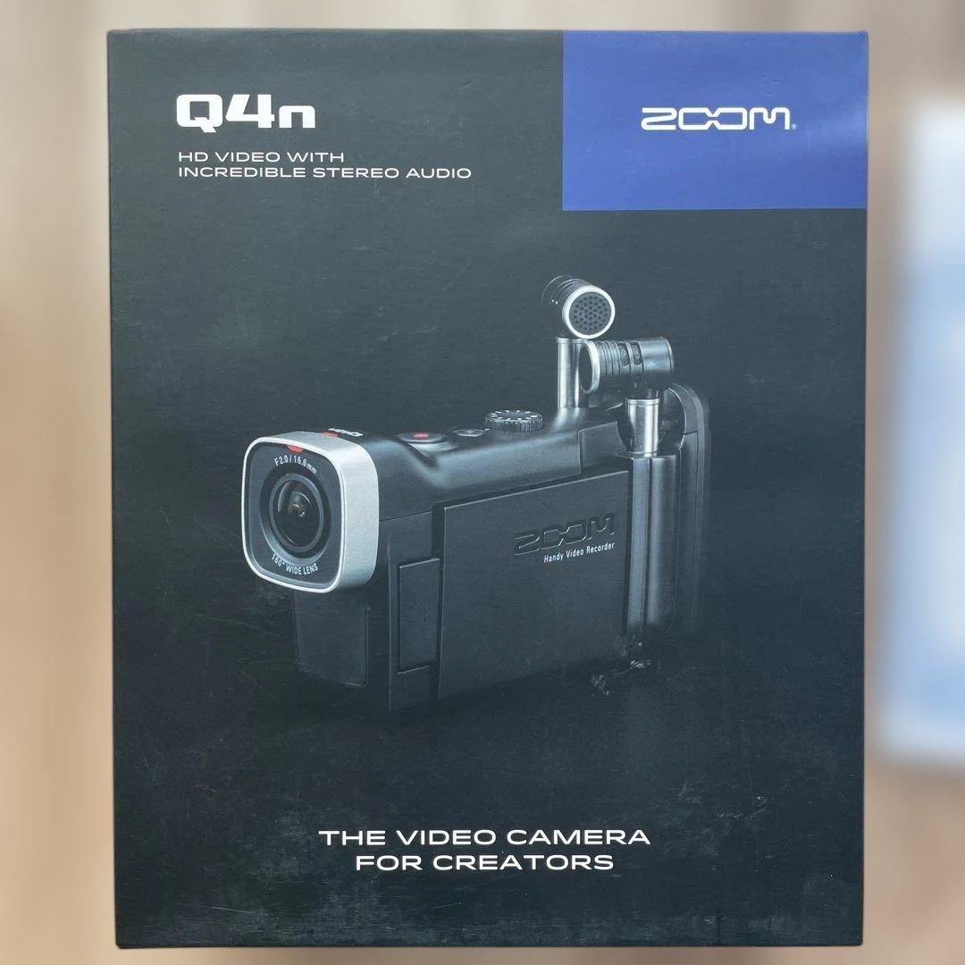 ZOOM ハンディビデオカメラレコーダー Q4n