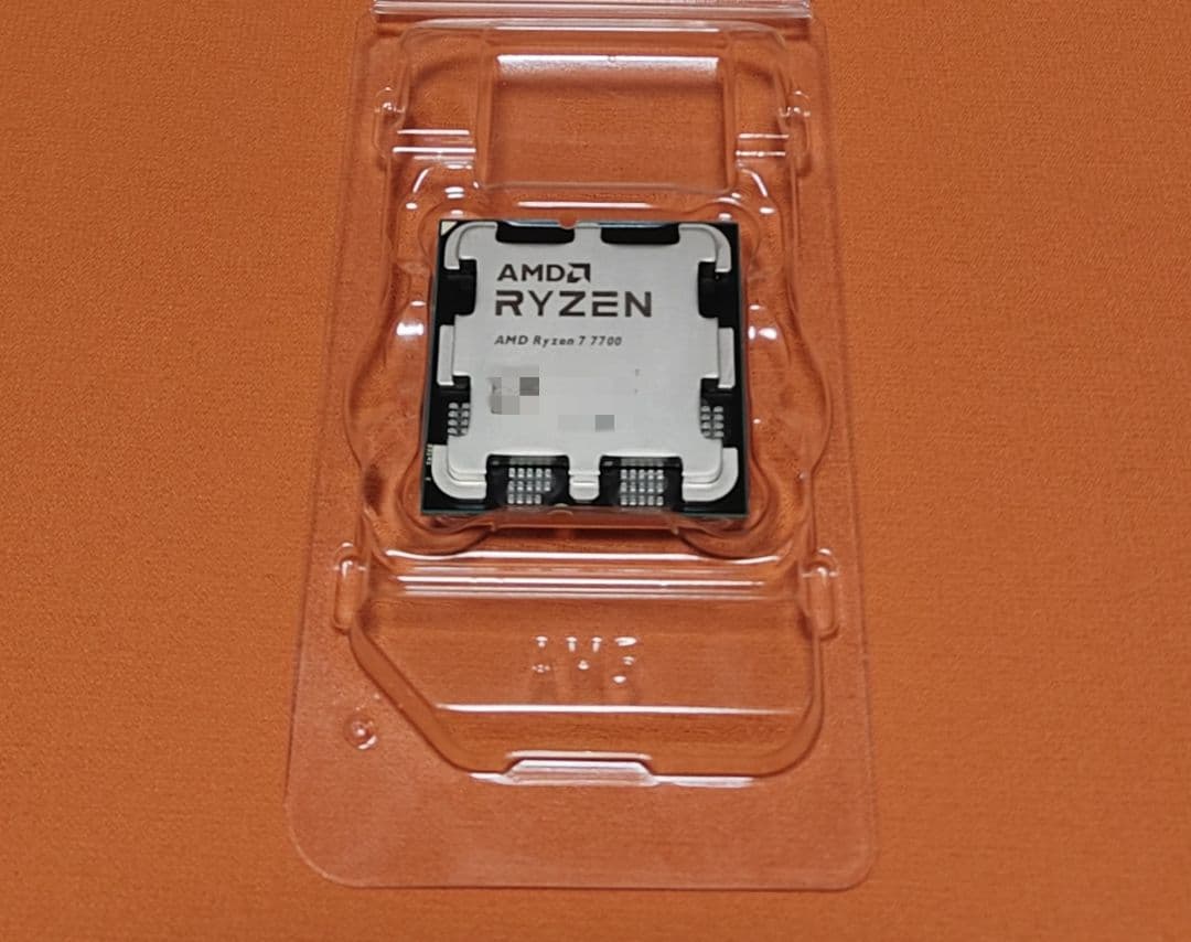 【動作確認済】AMD Ryzen 7 7700 (9800X3Dの箱で発送)