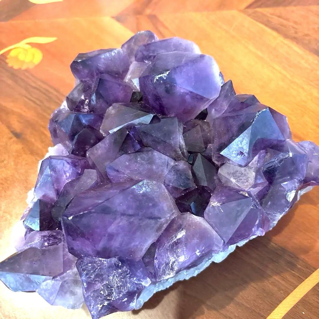 天然石☆新品☆美品☆アメジスト☆大粒クラスター☆大迫力