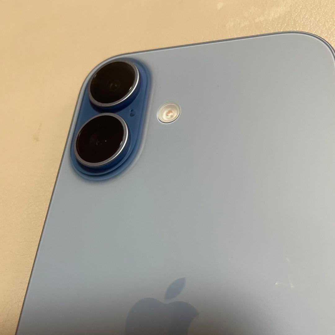 【美品】iPhone17 256GB ミストブルー SIMフリー