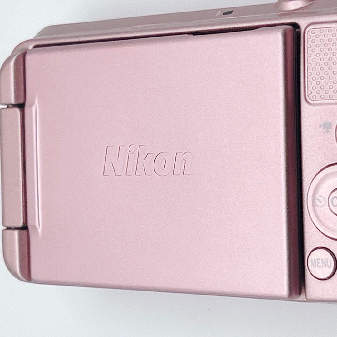 【極美品】Nikon ニコン COOLPIX S6600 シルキーピンク