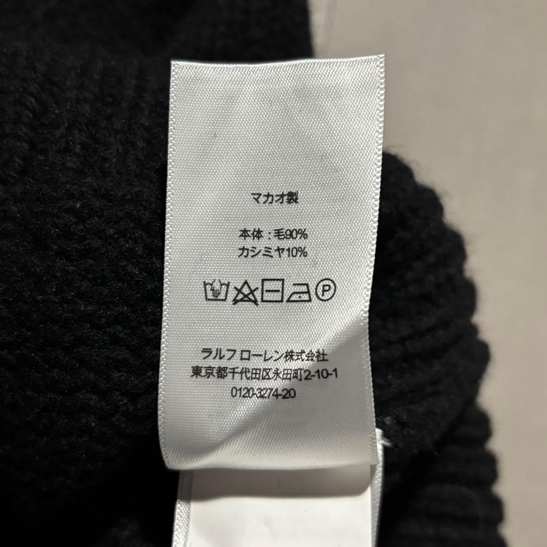 POLO Ralph Lauren ラルフローレン　ニット　カシミア　ブラック
