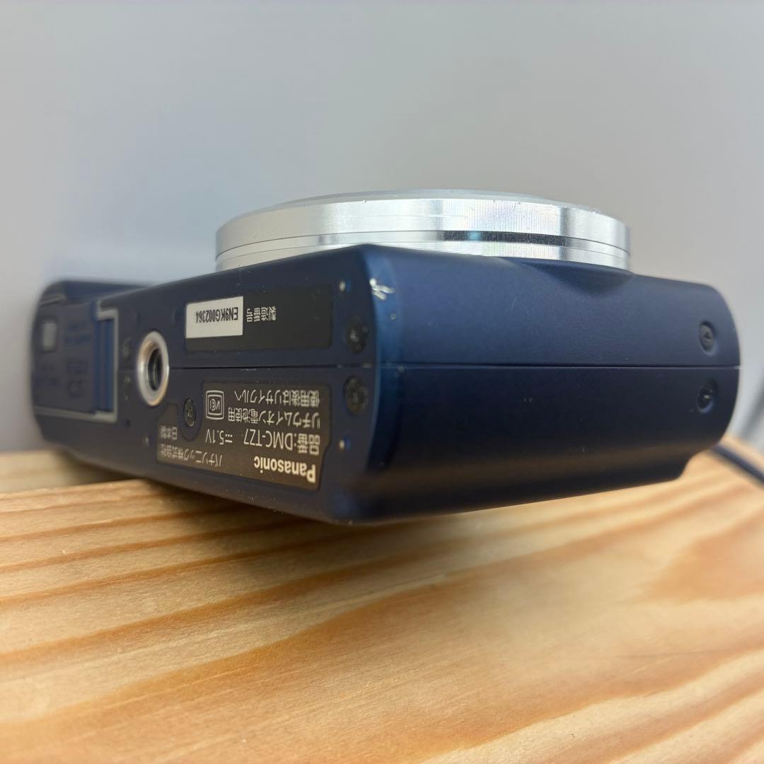 パナソニック ルミックス DMC-TZ7 ネイビー ブルー コンデジ