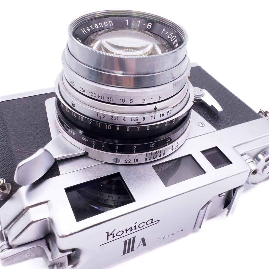 Aランク 整備済み Konica ⅢA レンジファインダー 3ヶ月動作保証付き