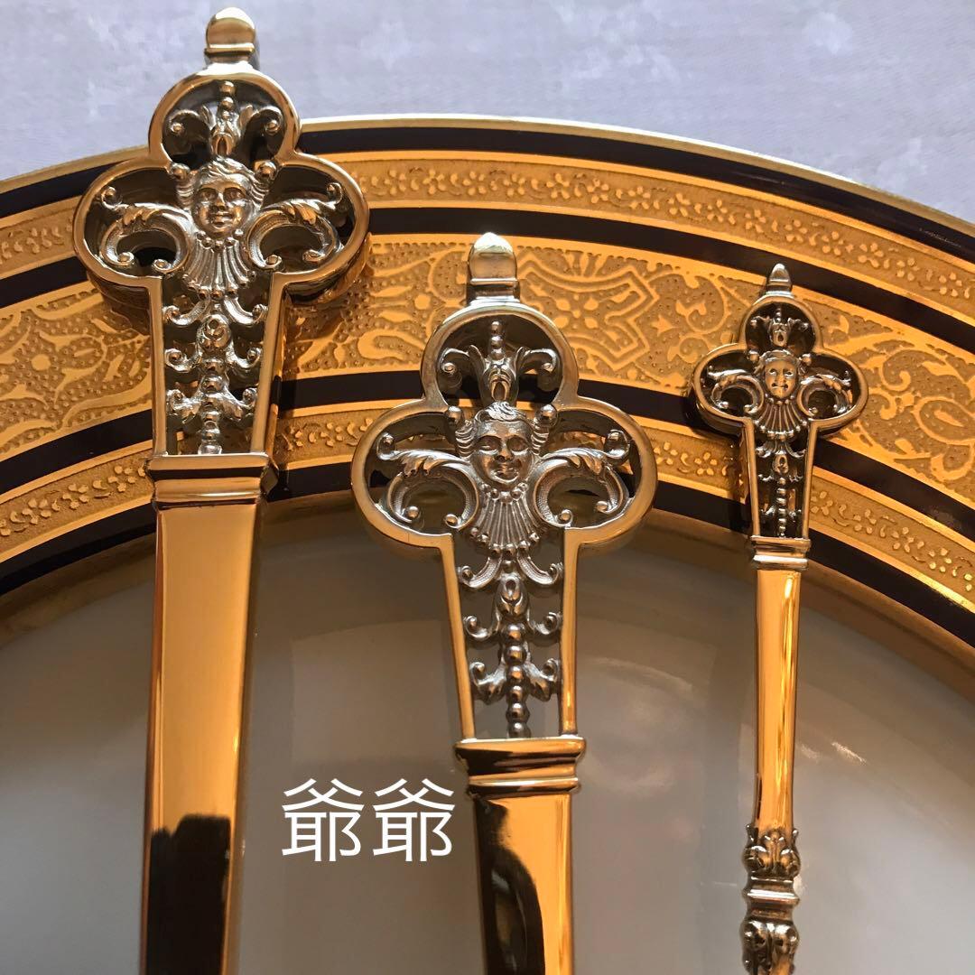 カルディヤック クリストフル ／純銀 ヴェルメイユ／ルネサンス ３本　※未使用