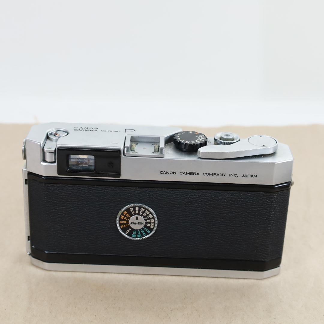 Canon P型 + 50mm F1.8 専用ケース　レンズフィルター・フード付