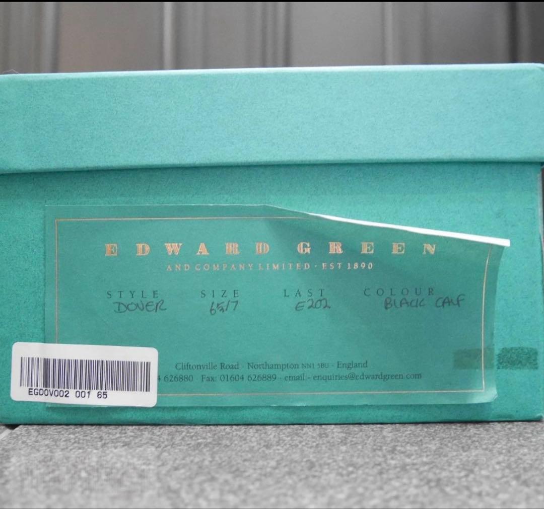 【美品】EDWARD GREENDOVER　コマンドソール6.5E 202
