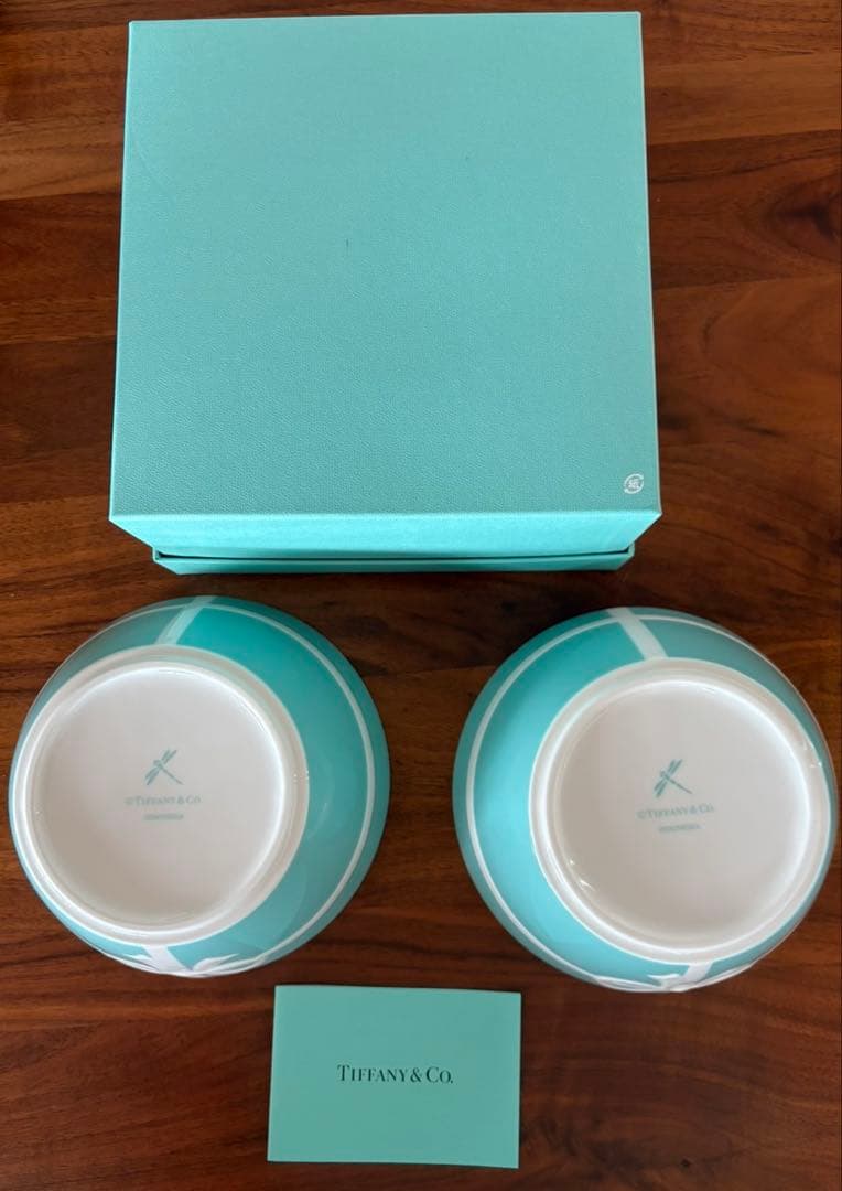 【新品 】TIFFANY＆C o★ティファニー ★ブルーリボン★ボウル★ペア