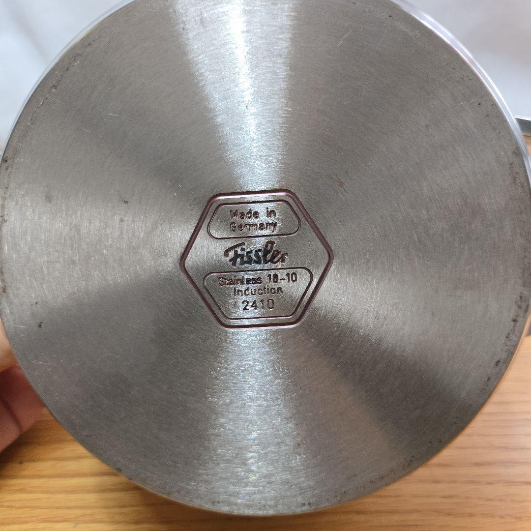 Fissler ステンレススチール 片手鍋 16cm 両手鍋　１８cm