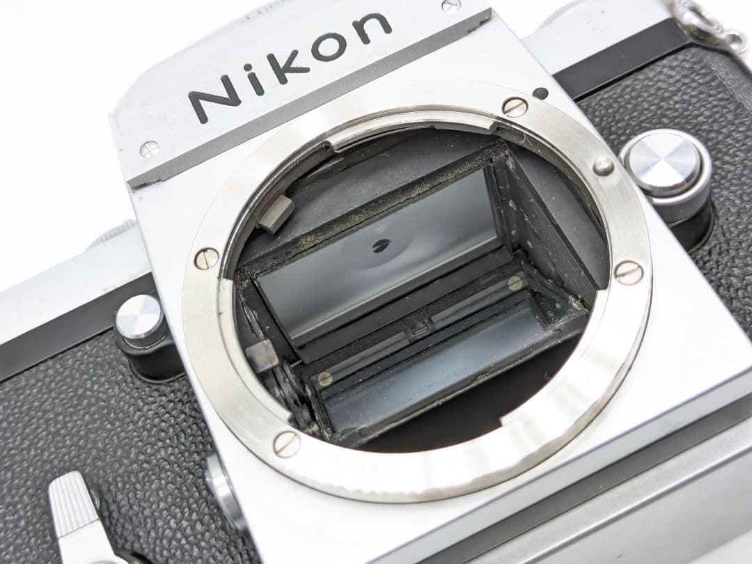 完動品！NIKON F アイレベル 初期型 富士山ロゴ 露出計付き！
