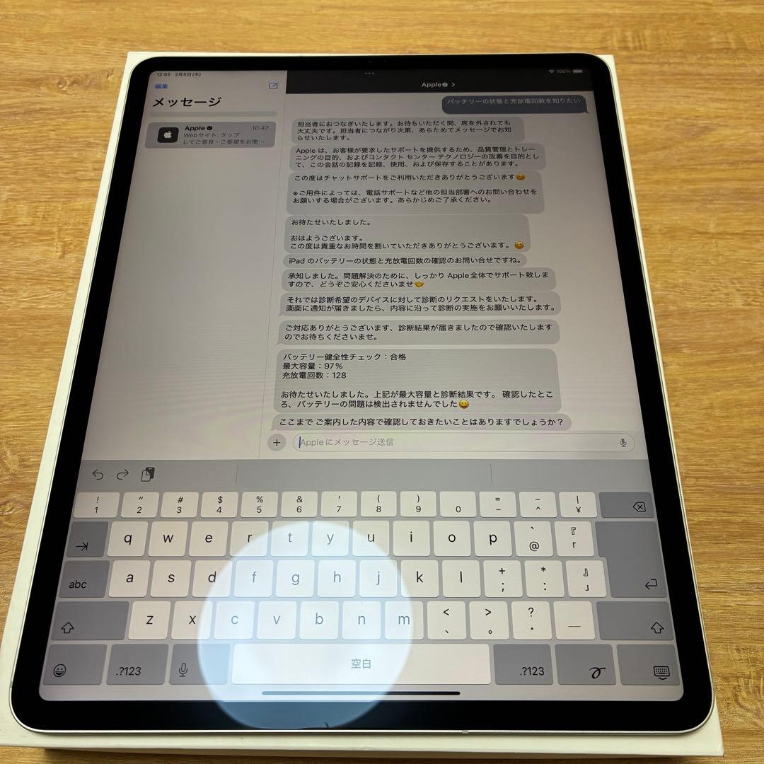 iPadPro 12.9インチ 第4世代 Wi-FiCellular 256GB
