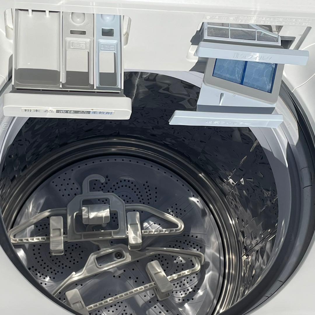 送料設置無料　SHARP 洗濯機　乾燥付　10/5kg 20年製