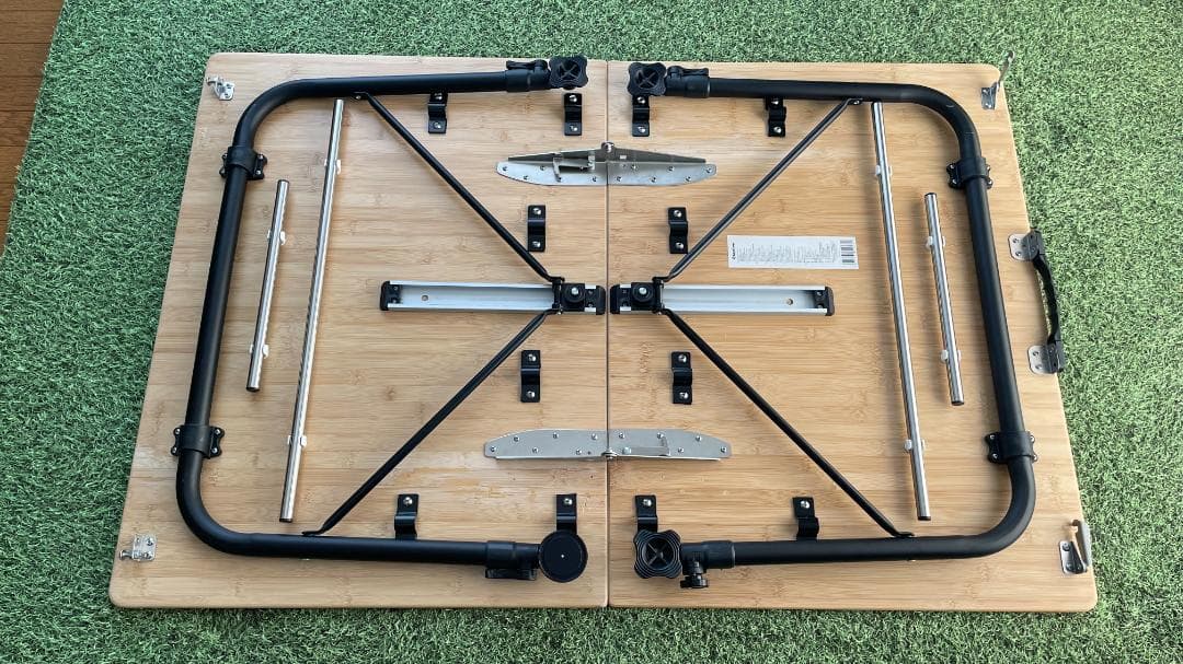 KingCamp キングキャンプ 竹製テーブル キャンプテーブル kc2128