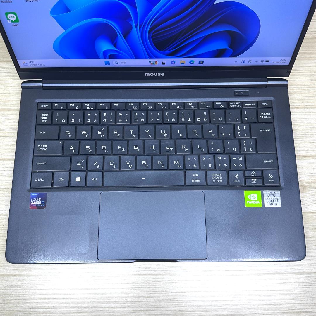 ★ゲーミングPC★ 第10世代Corei7 SSD512GB Mouse H27