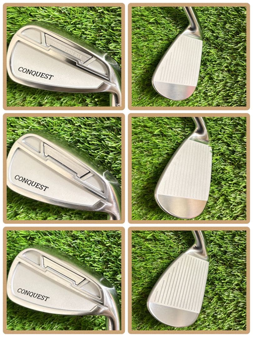 2022年ほぼ新品！高級MAJESTY CONQUESTアイアンセット5本R
