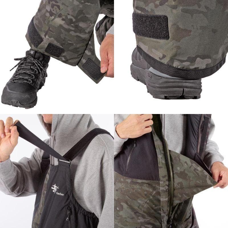 Foxfire　フロストレイクビブ　パンツ　L【新品】ブラック　釣り　防水　防寒