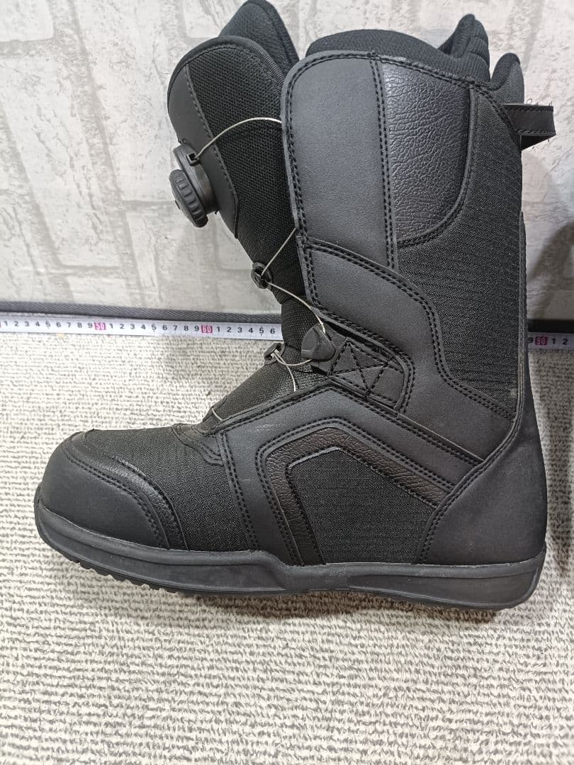 美品■25-25.5cm■SLQ スノーボードブーツ ブラック