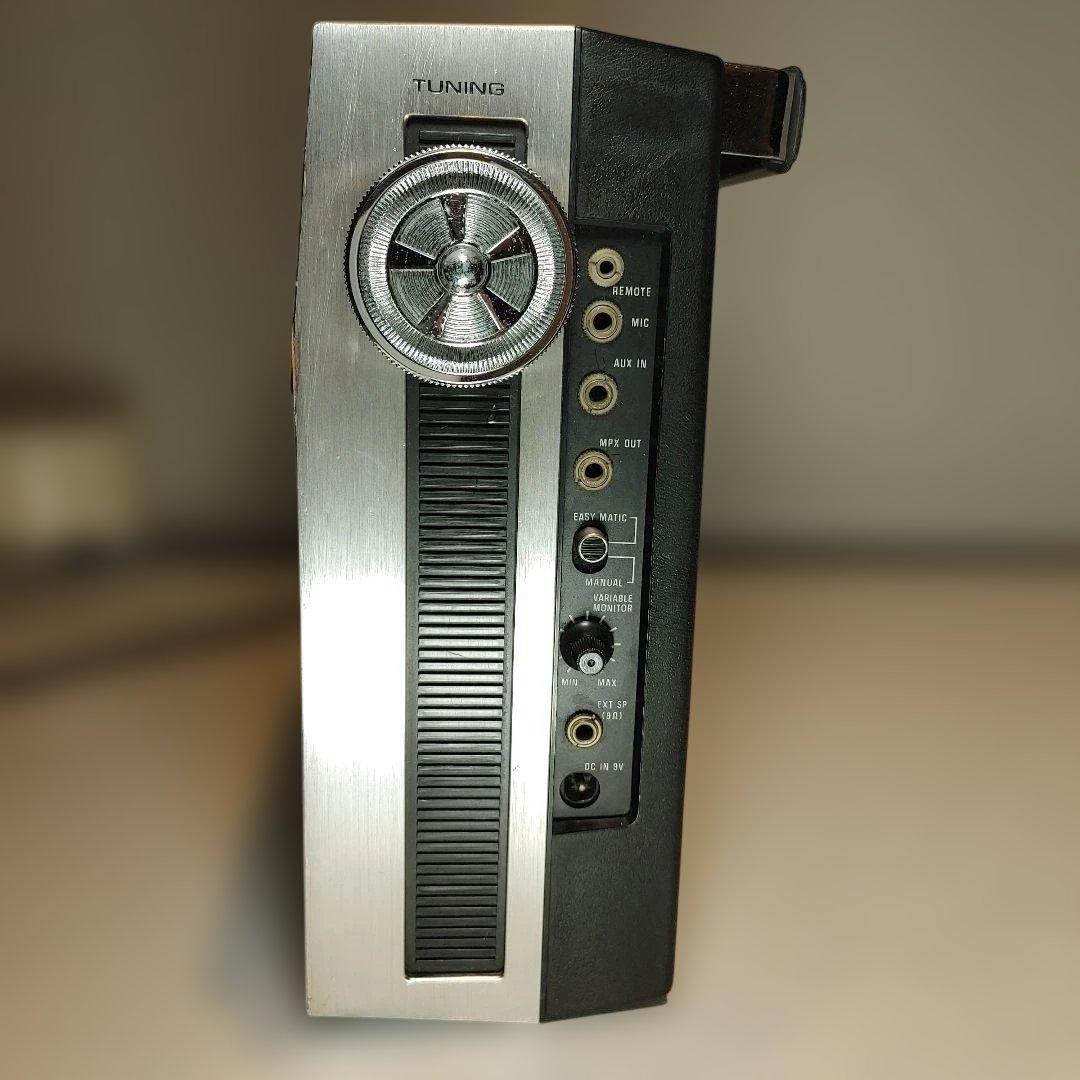 新品カセットテープ 電源コード付　NationalナショナルラジカセRQ-447