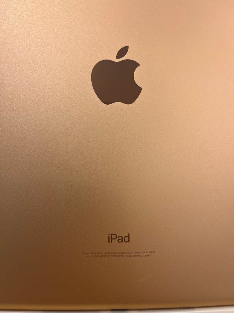 【動作良好】128GB Apple iPad 第6世代 本体 ローズゴールド