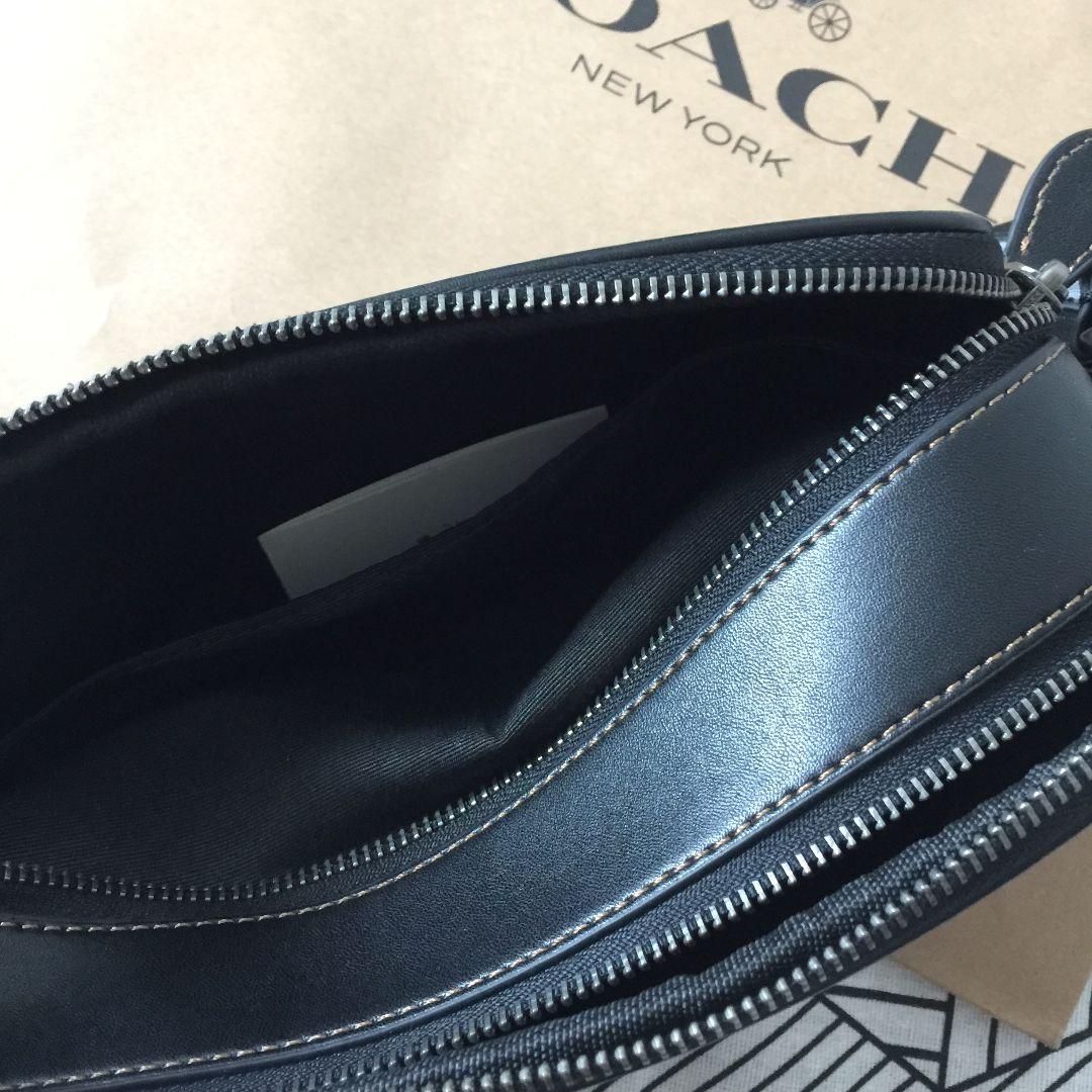 COACHコーチバッグ C4148 ブラック ショルダーバッグメンズバッグ