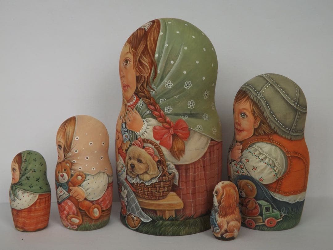 雑貨☆マトリョーシカ(5P)『Favorite Toys』エレナ最新作