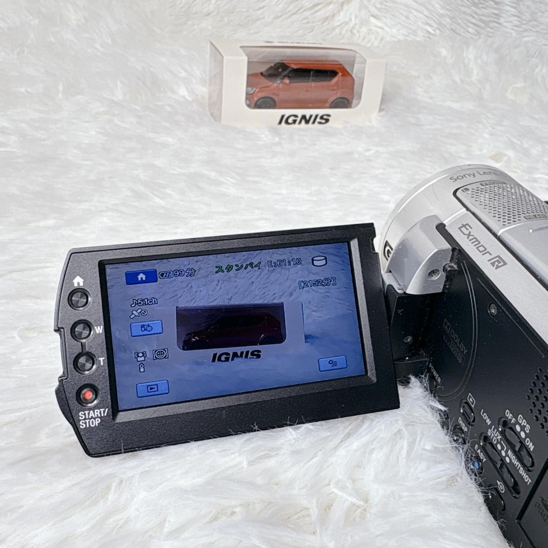 SONY ソニー HDR-XR500V ハンディカム ビデオカメラ シルバー