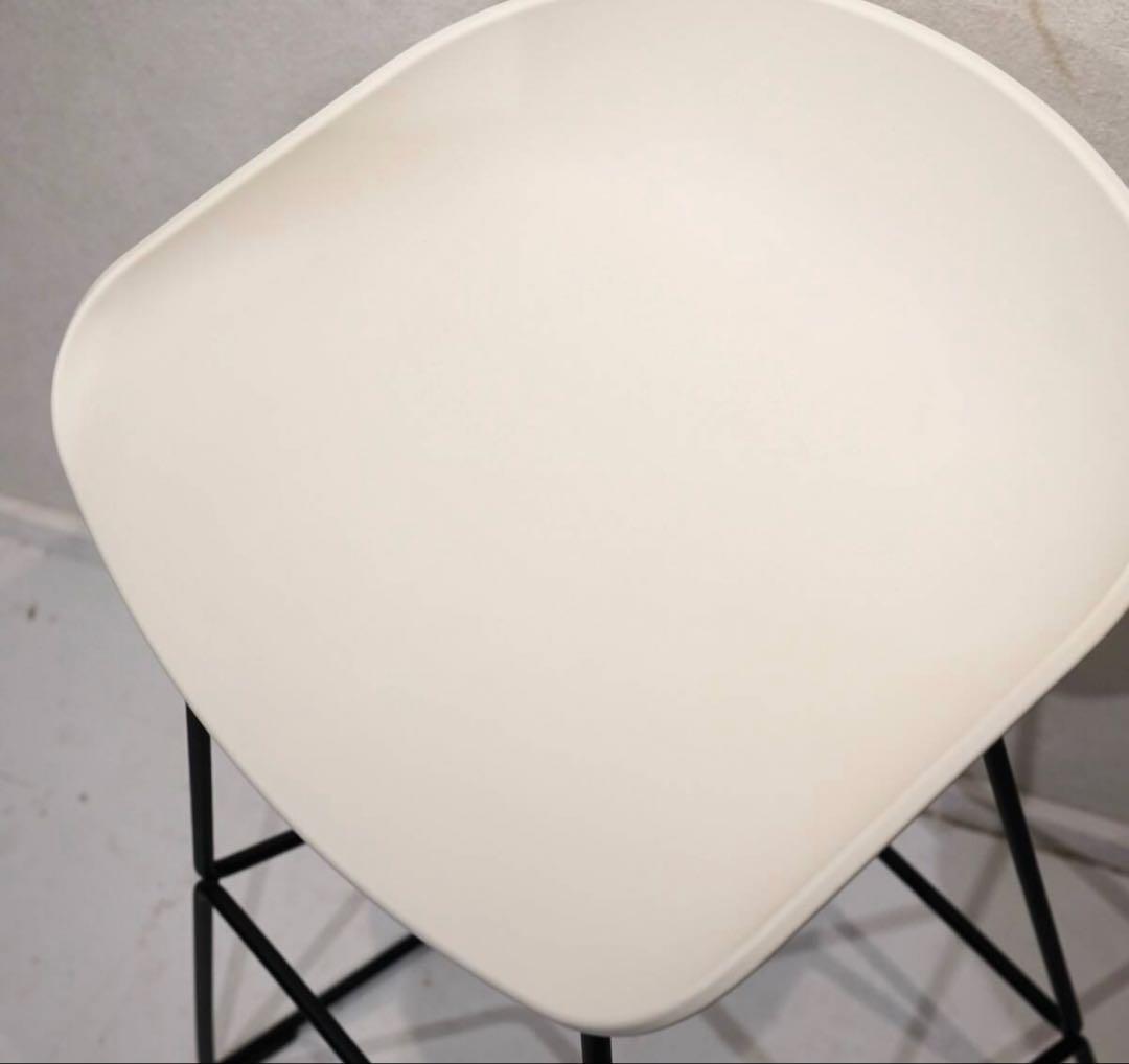 HAY/ヘイ/アバウトアスツール　バースツール　ハイ　カウンターチェア　ホワイト