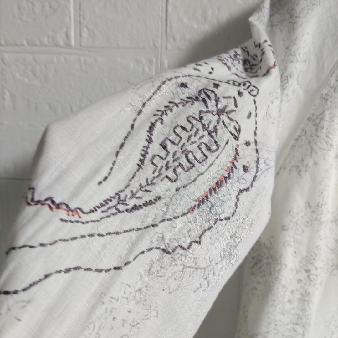 KAPITAL　キャピタル　刺繍　シャツ　 カットソー 　ペイズリー　トップス