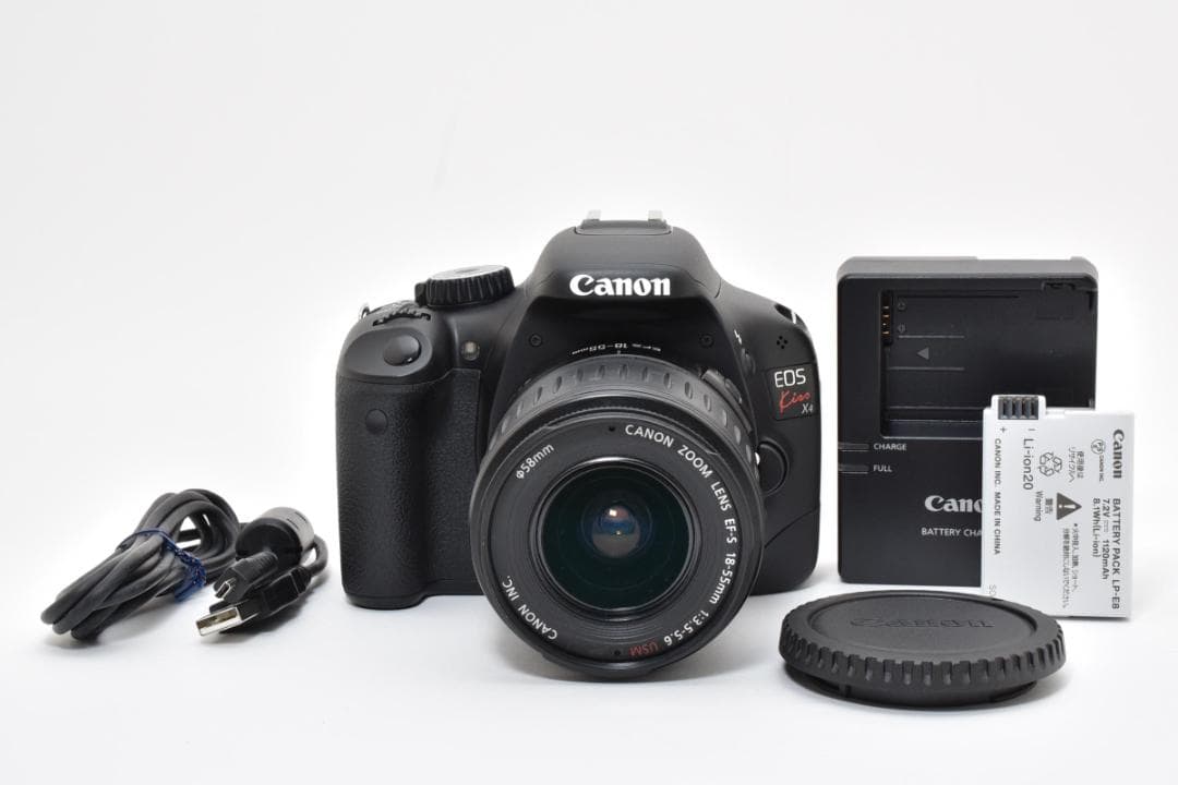 デジタルカメラ Canon EOS Kiss X4 + EF-S 18-55mm AJ017R