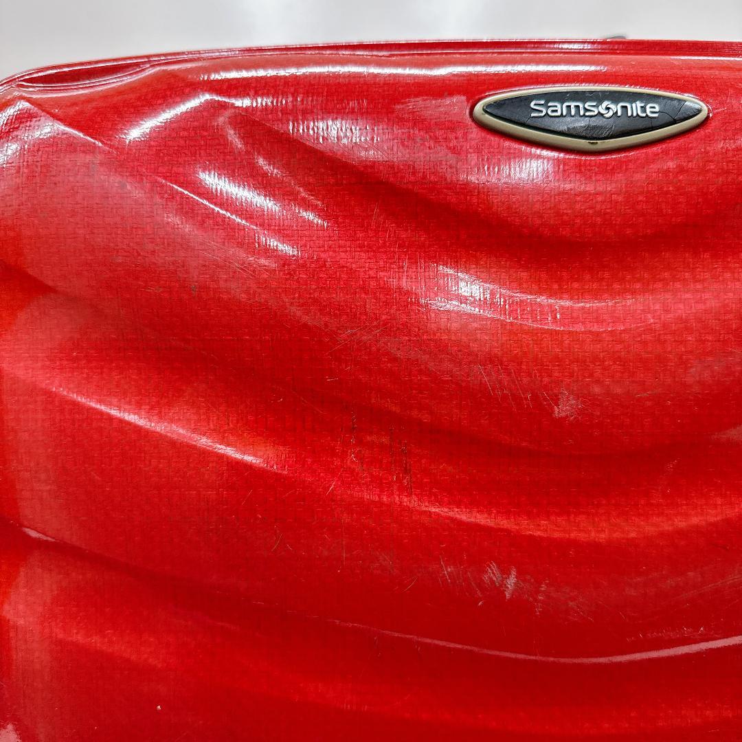 【良品】サムソナイト スーツケース　ファイヤーライト　赤　94L レッド