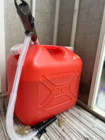 ダイニチ FW-3218S 石油ファンヒーター 燃料缶・自動電動給油ポンプ付き