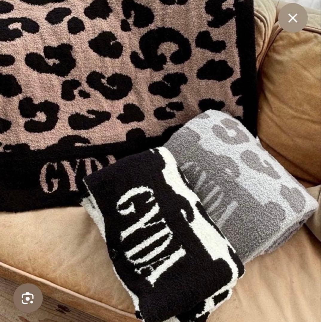 GYDA レオパード柄・ブランケット