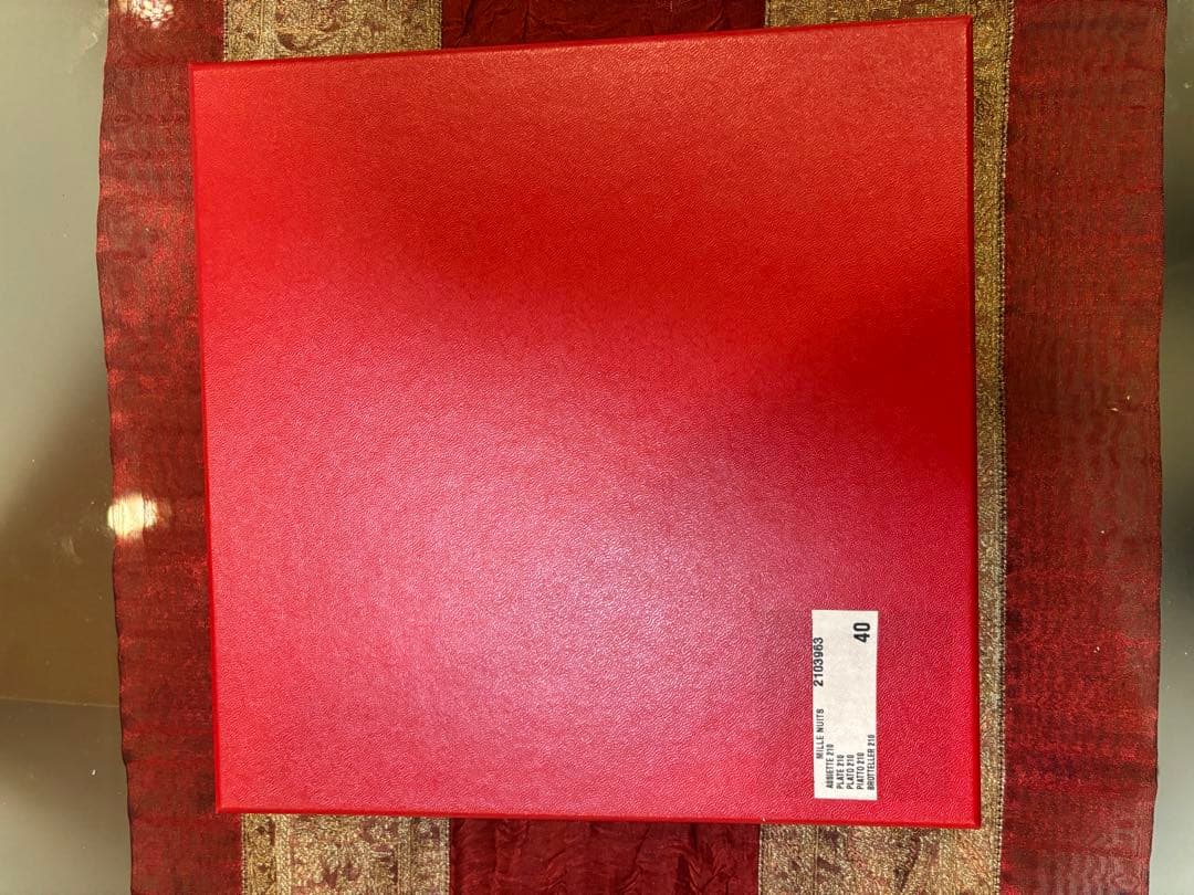 未使用 Baccarat バカラ ミルニュイ プレート 21cm 皿 食器　③