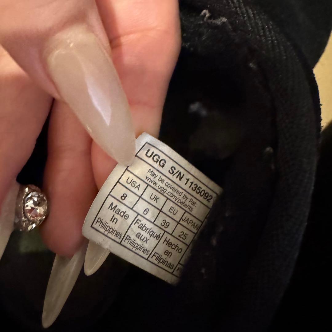 UGG Classic Ultra Mini Platform 黒　25cm