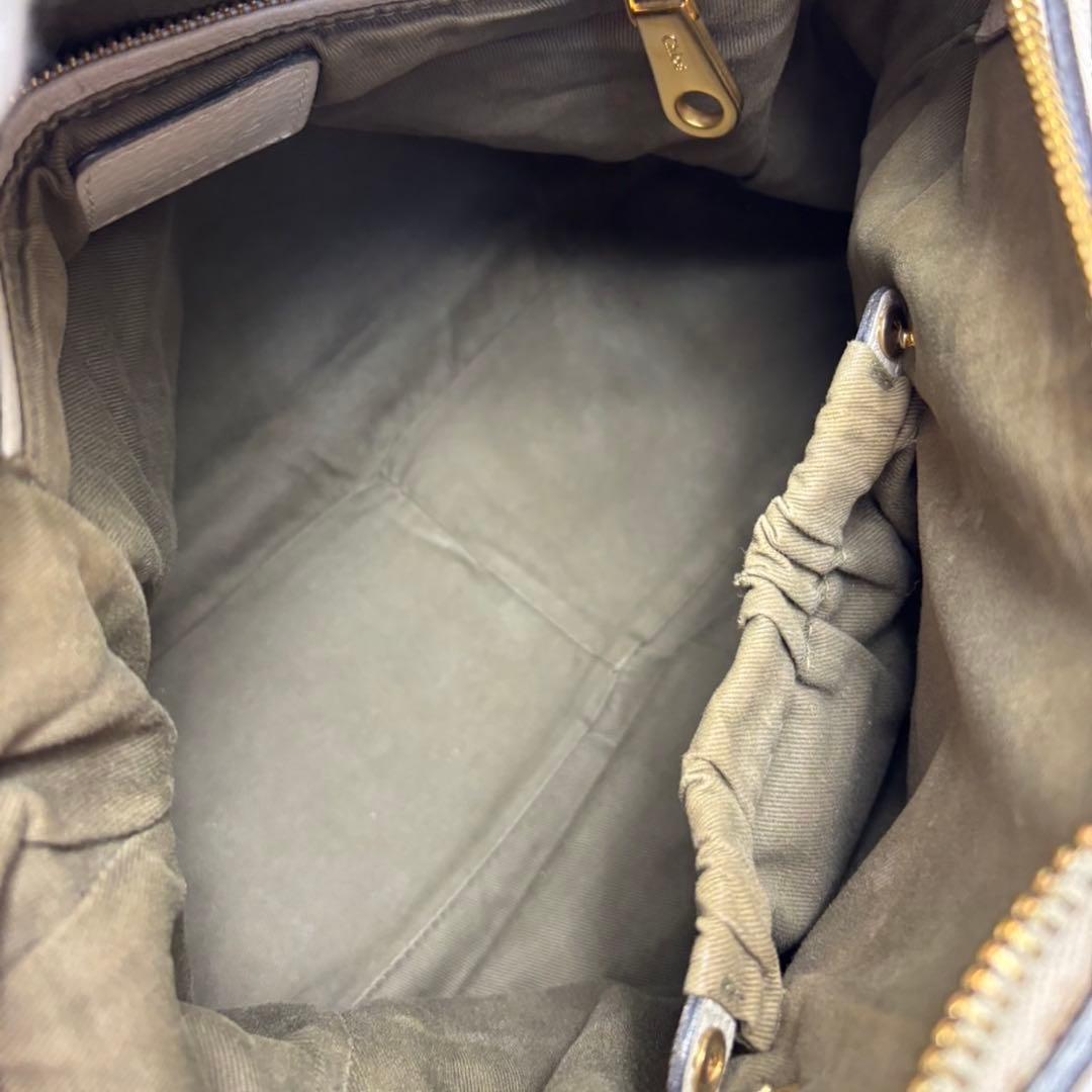 クロエ　マーシー　MARCIE 革　ハンドバッグ　アイボリー　2way y2k