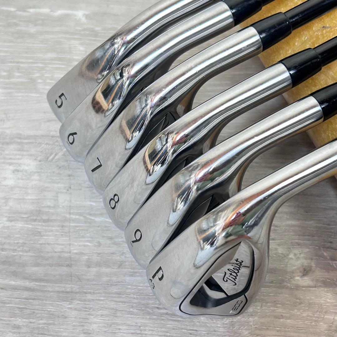 【メンズ右】タイトリスト T200 アイアンセット 5-9PW KUROKAGE