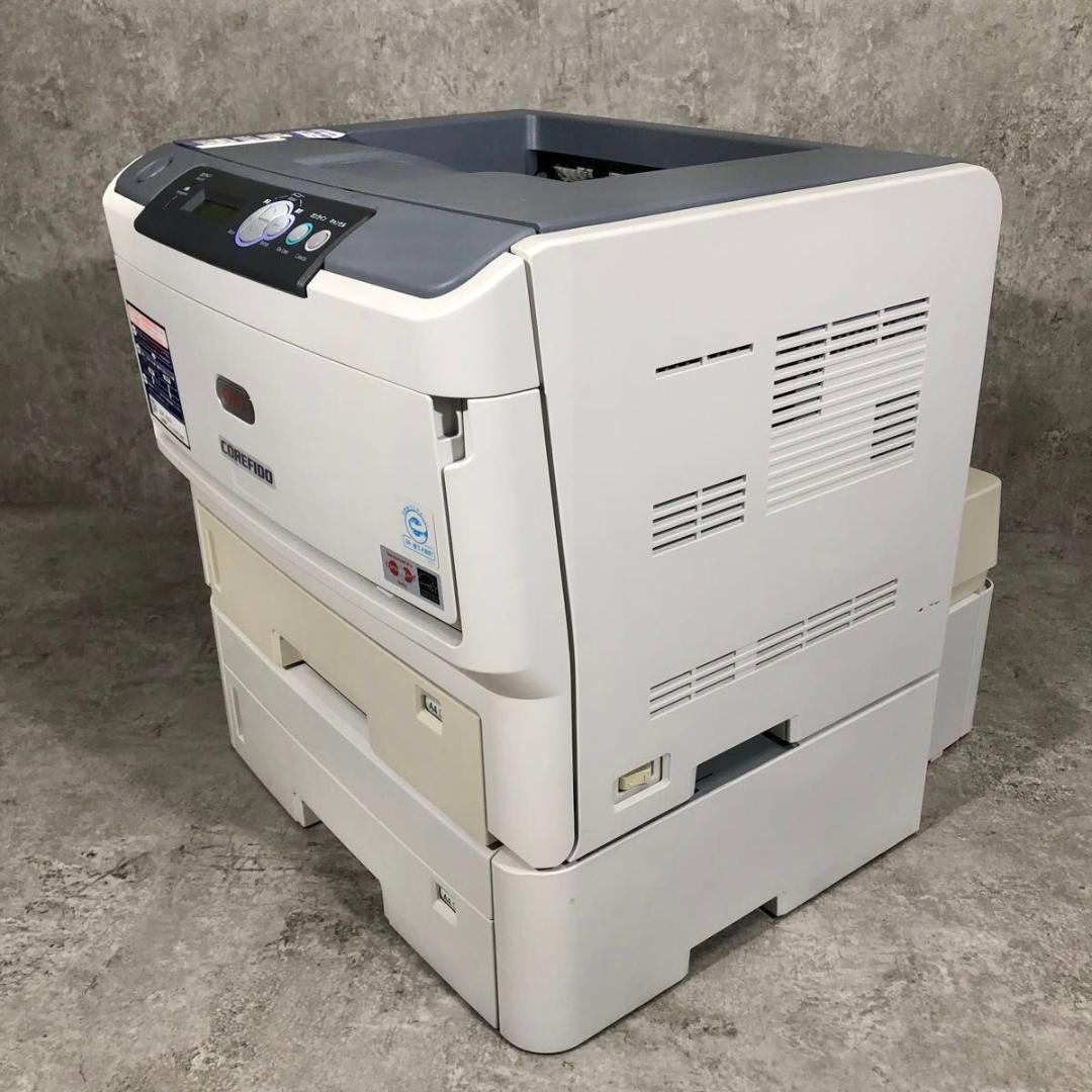 希少 増設トレイ付き OKI B820n A3対応 モノクロ レーザープリンター