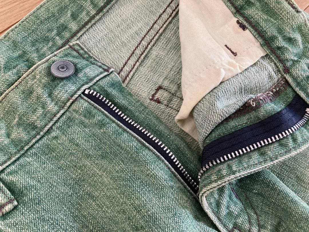 N.HOOLYWOOD グリーンデニム