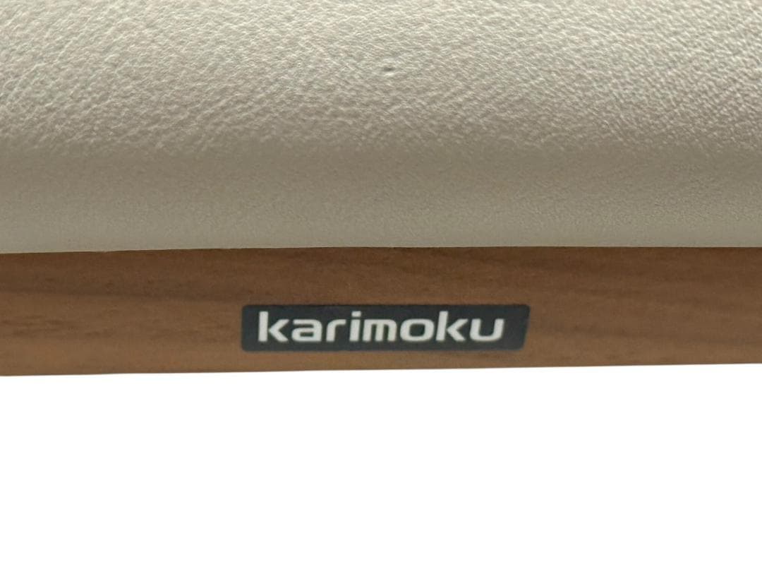 ◻karimoku カリモク オットマンのみ 本革張り ZU4856