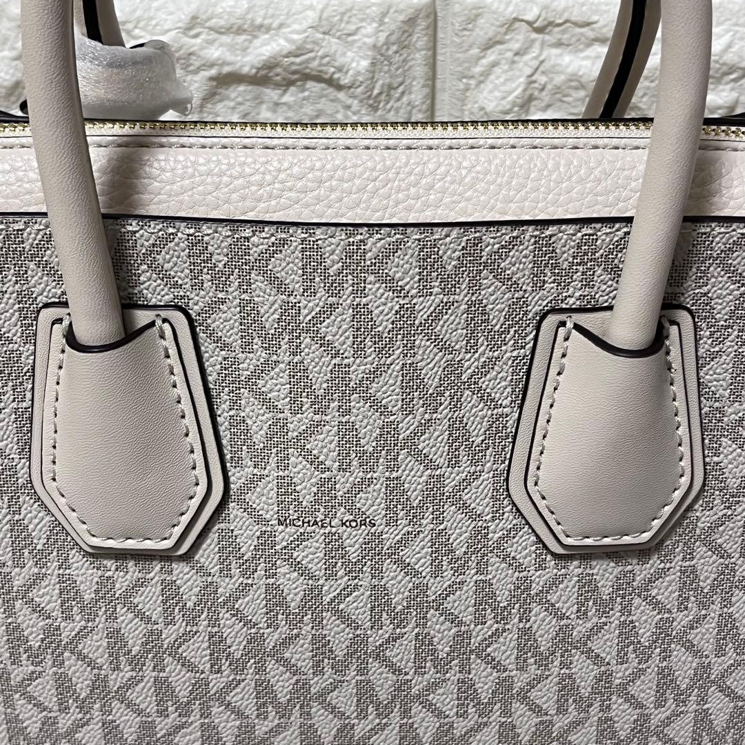 未使用✨マイケルコース ハンドバッグ ショルダー 2WAY PVC レザー 白