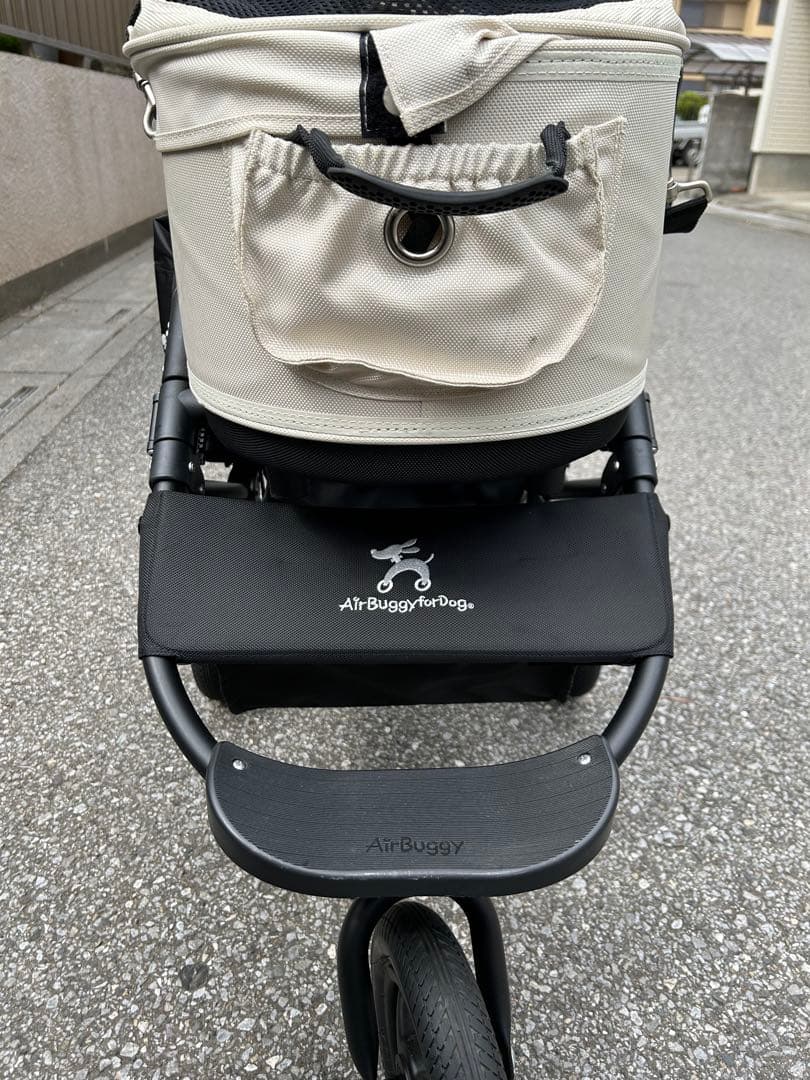 Airbuggy ペットカート ホワイト