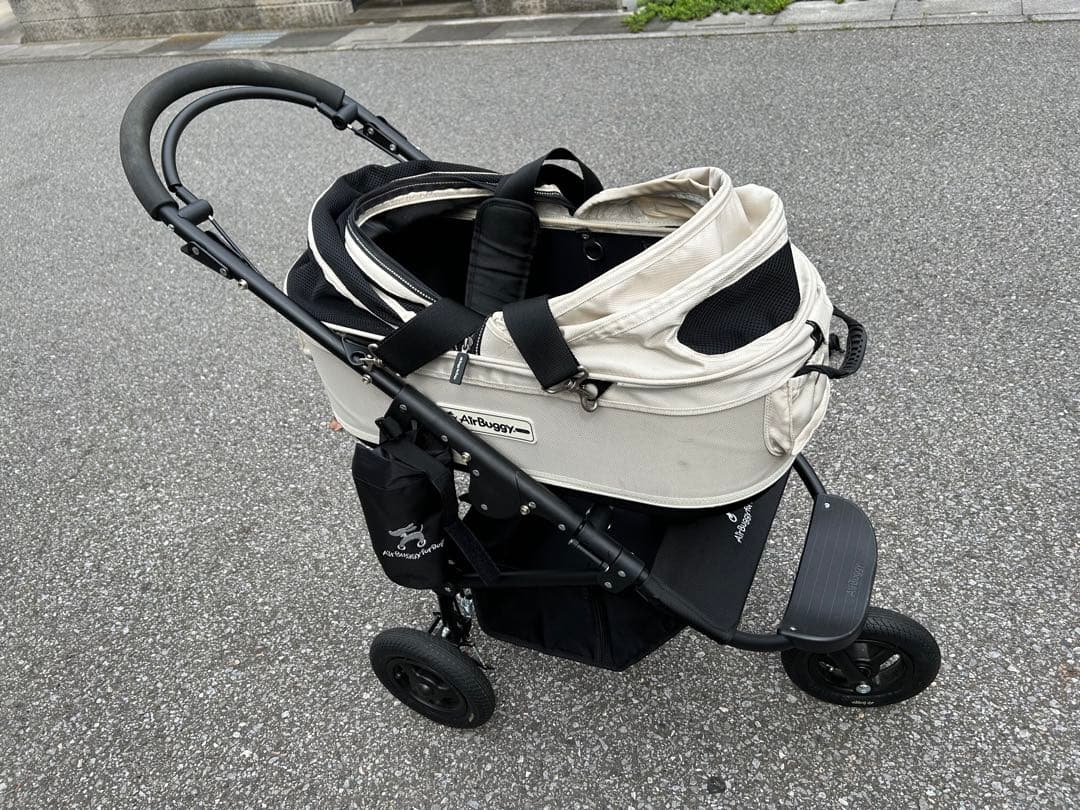 Airbuggy ペットカート ホワイト