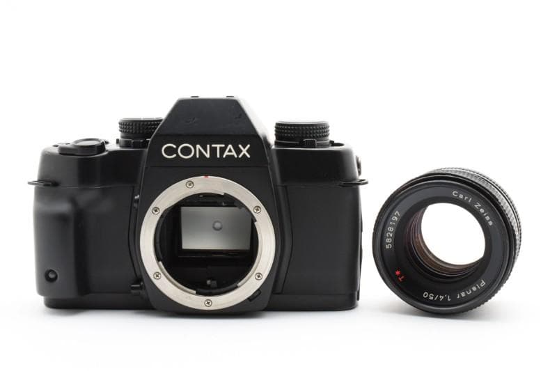 CONTAX ST, Planar 50mm f/1.4 T* AEJ（現状品）