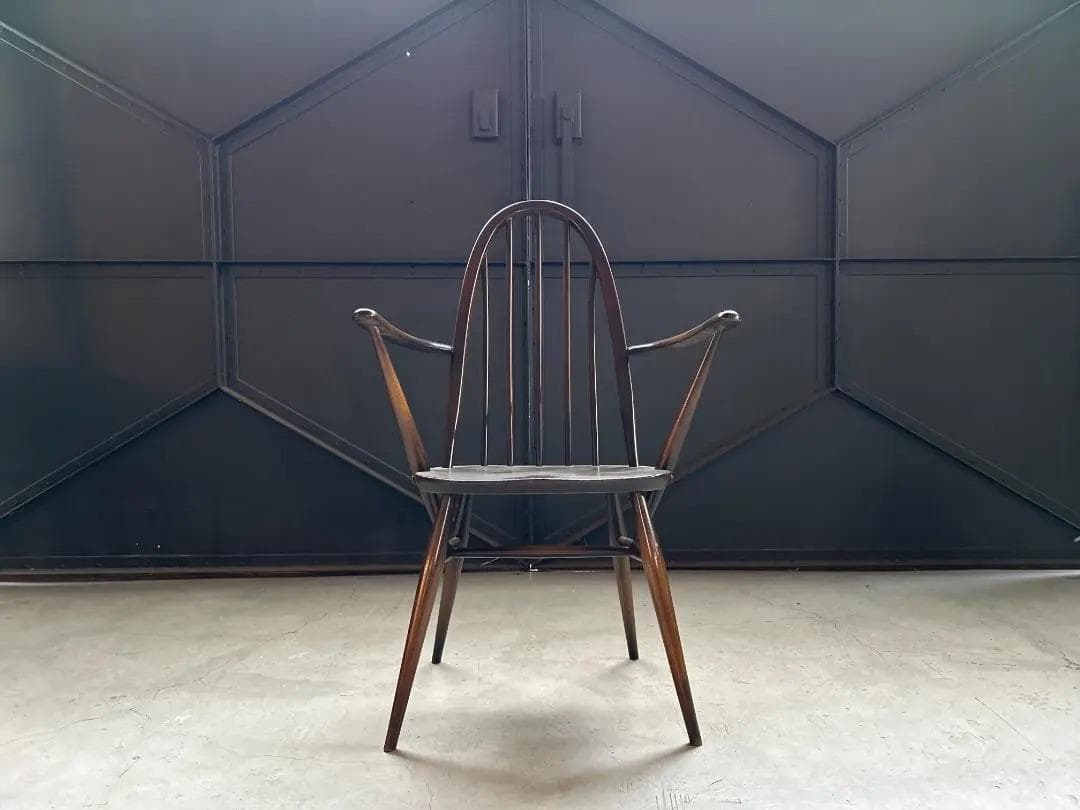 ー ERCOL　1960s ー　クエーカーアームチェア　アーコール　エルム材