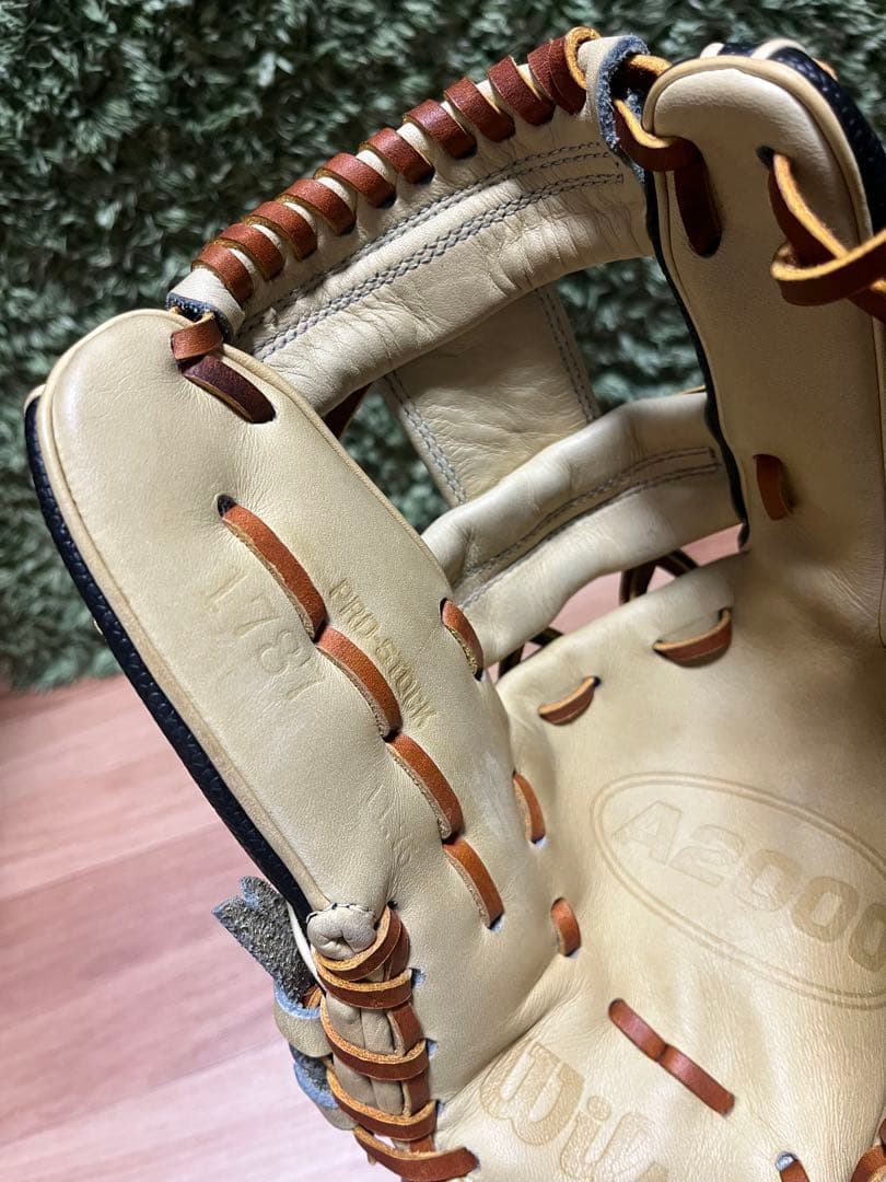 Wilson A2000 1787 硬式内野手用グラブ キャメル×ネイビーSS