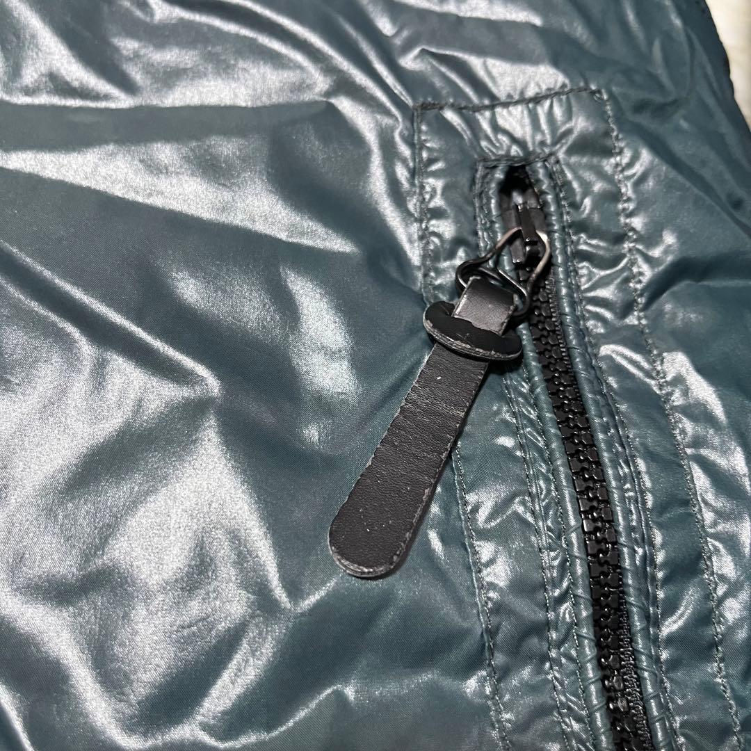 タトラス ダウンジャケット メタリックグリーン S